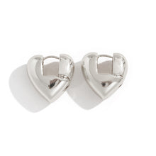 Load image into Gallery viewer, Ins style metal heart ear buckle with simple design and U-shaped smooth surface earrings